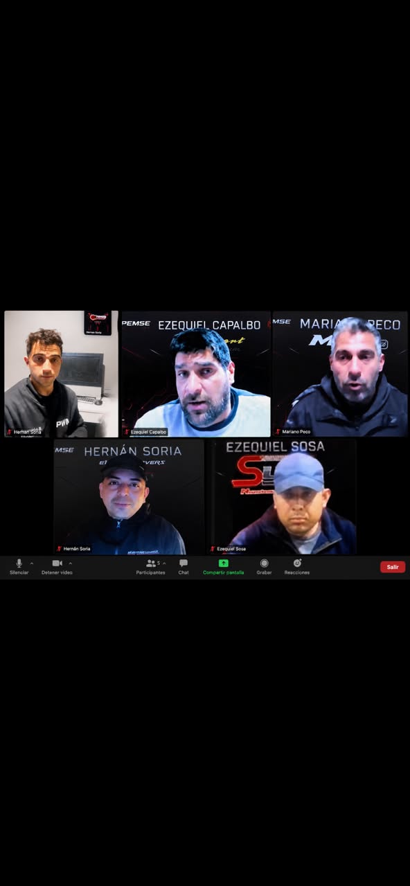 Sesión grupal en vivo por Zoom con especialistas PEMSE y mecánicos de talleres de toda Argentina